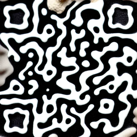 Basalt Veins abstract QR code template preview