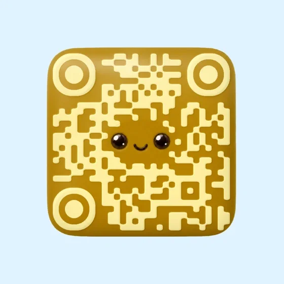 Lemon Gum candy QR code template preview
